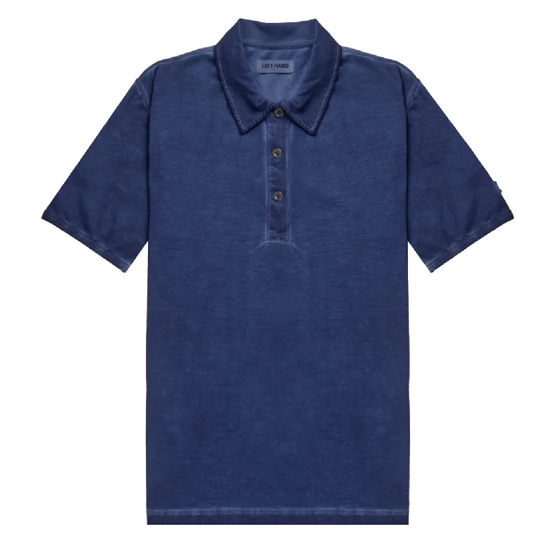 Left Hand Cold Dye Polo Navy