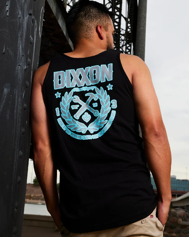 Made Tank - Black, Gray, & Teal