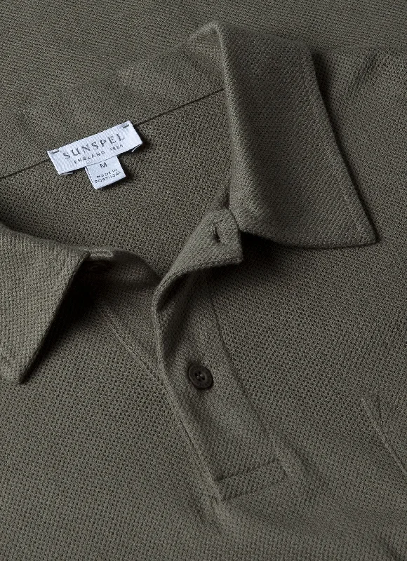 Men's Riviera Polo Shirt in Khaki