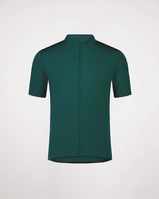 Roam Cargo Merino Shift Full Zip T-Shirt - Evergreen Roam Cargo Merino Shift Full Zip T-Shirt - Evergreen