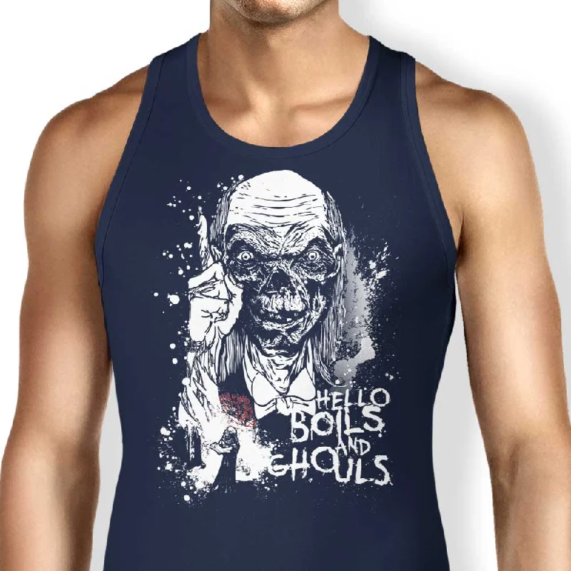 Unisex Tank Top / Navy / XS