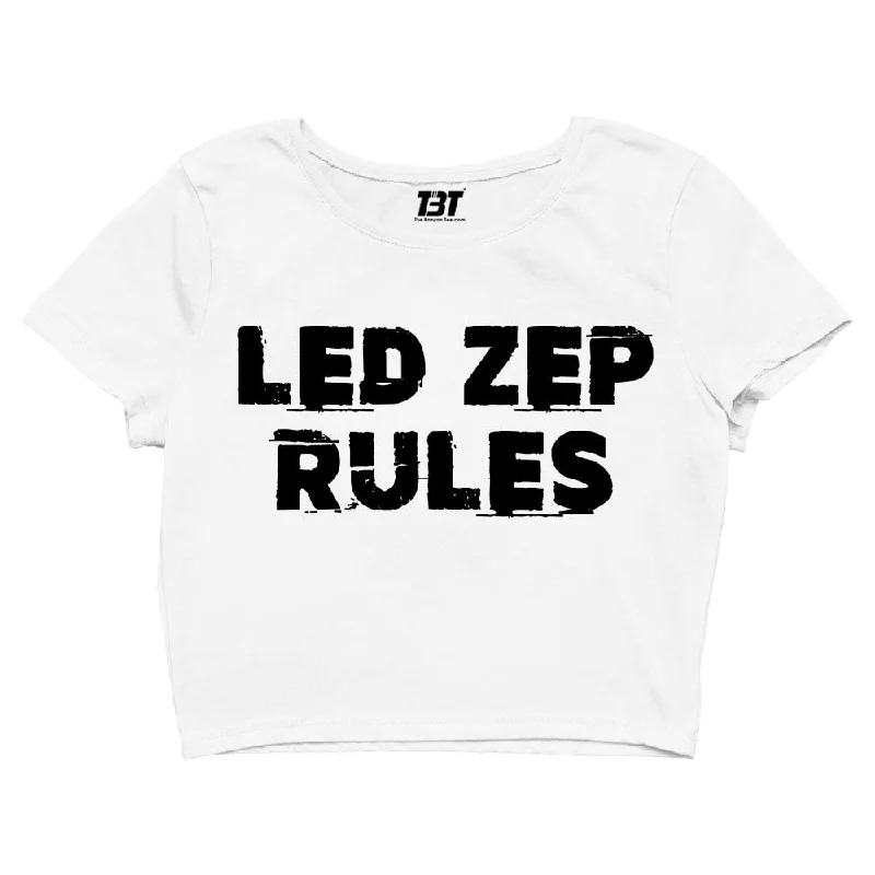 Crop Top - Led Zep Rules