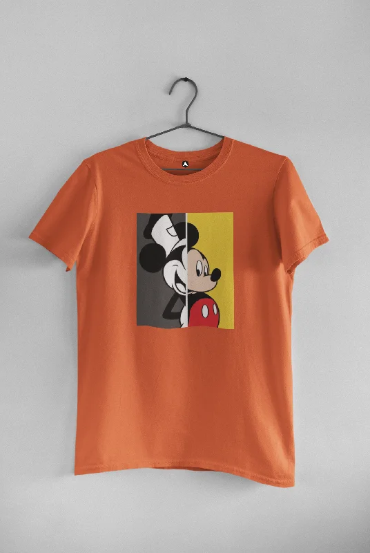 Mickey and Minnie- HALF-SLEEVE T-SHIRTS