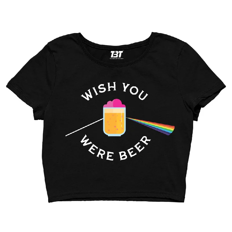 Crop Top - Wish You Were Beer